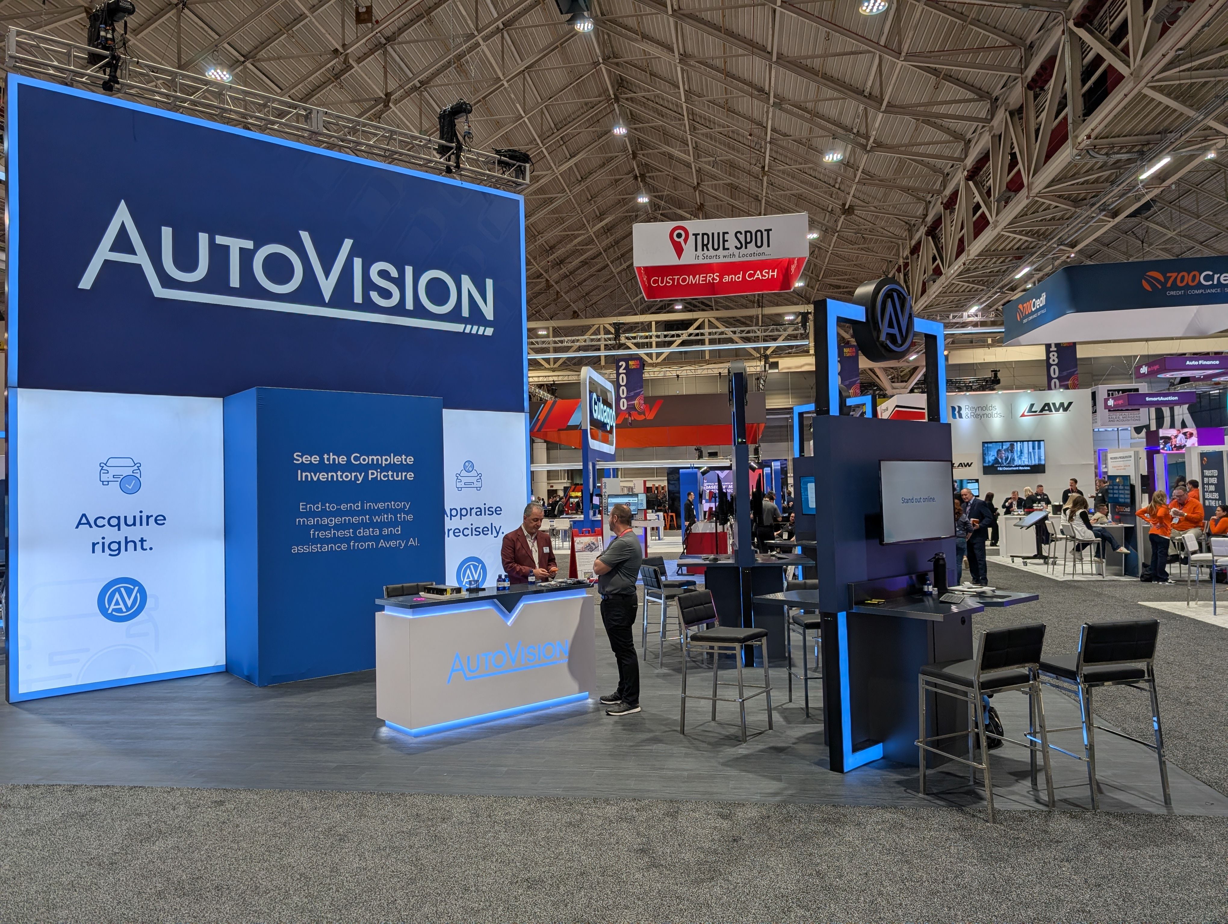 AutoVision Booth at NADA 2025